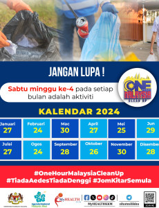 One Hour Malaysia Clean Up: Kalendar 2024